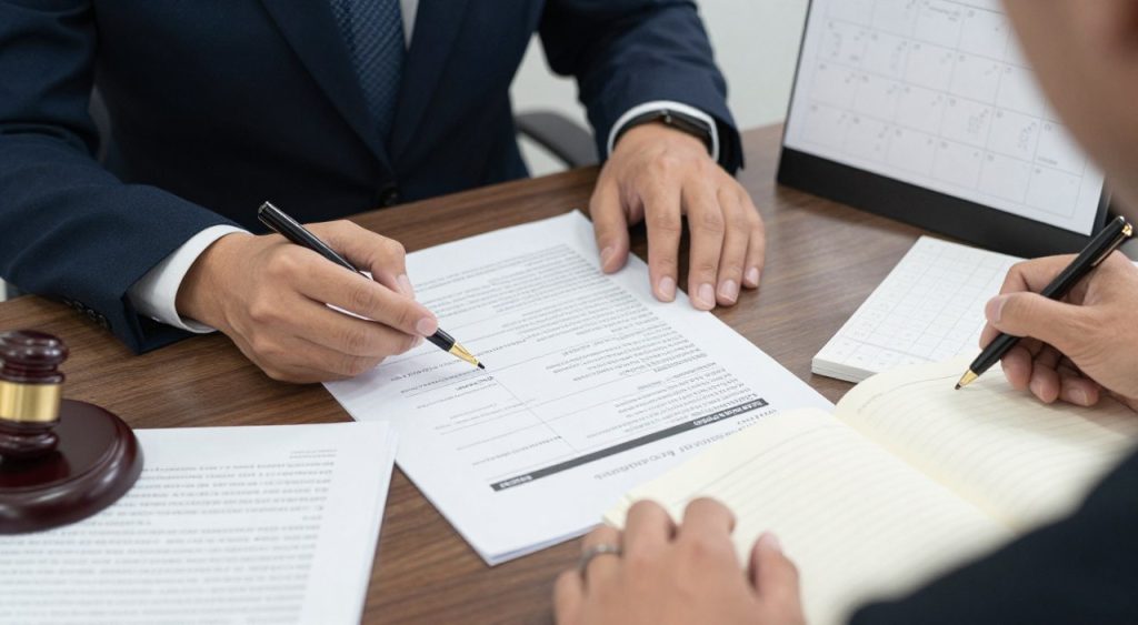 Criminal defense attorney analyzing case timeline and legal options Criminal defense attorney analyzing case timeline and legal options