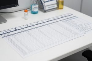 Medical treatment documentation timeline