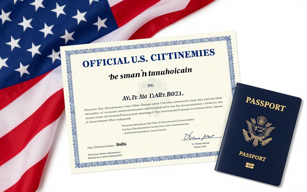 U.S. citizenship documents and certificate U.S. citizenship documents and certificate