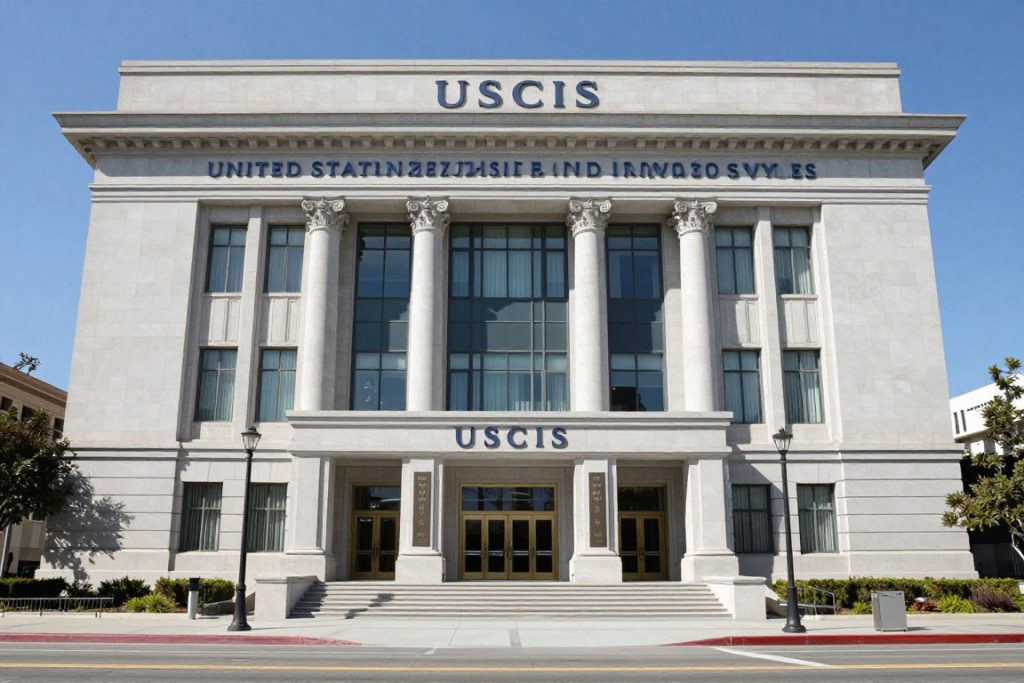 Los Angeles USCIS field office building exterior Los Angeles USCIS field office building exterior