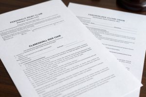 Medical malpractice and personal injury case documentation with attorney notes