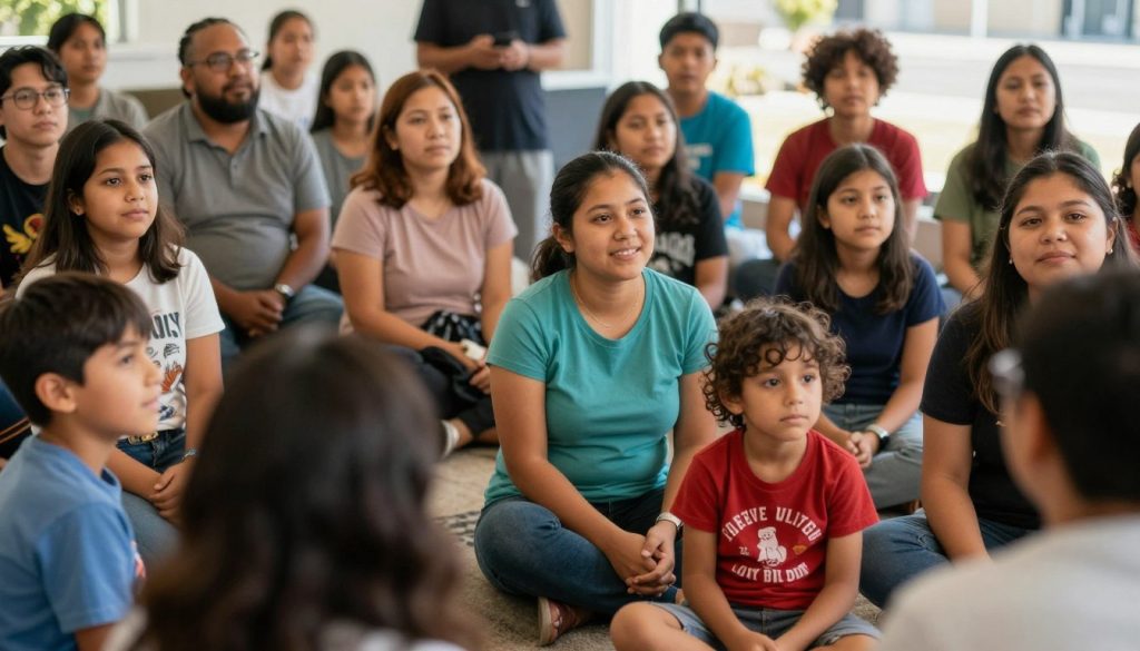 Multicultural community of refugees and asylum seekers in Los Angeles Multicultural community of refugees and asylum seekers in Los Angeles