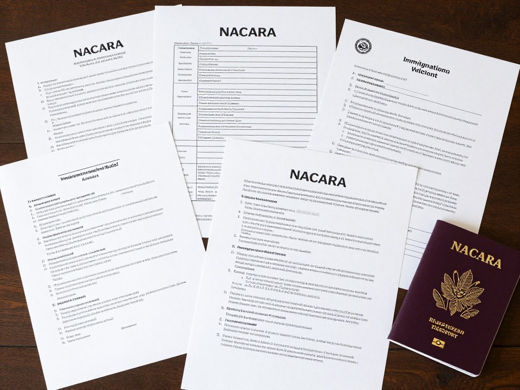 NACARA application forms and immigration documents for Central American relief NACARA application forms and immigration documents for Central American relief