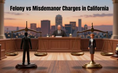 Felony vs Misdemeanor Charges in California